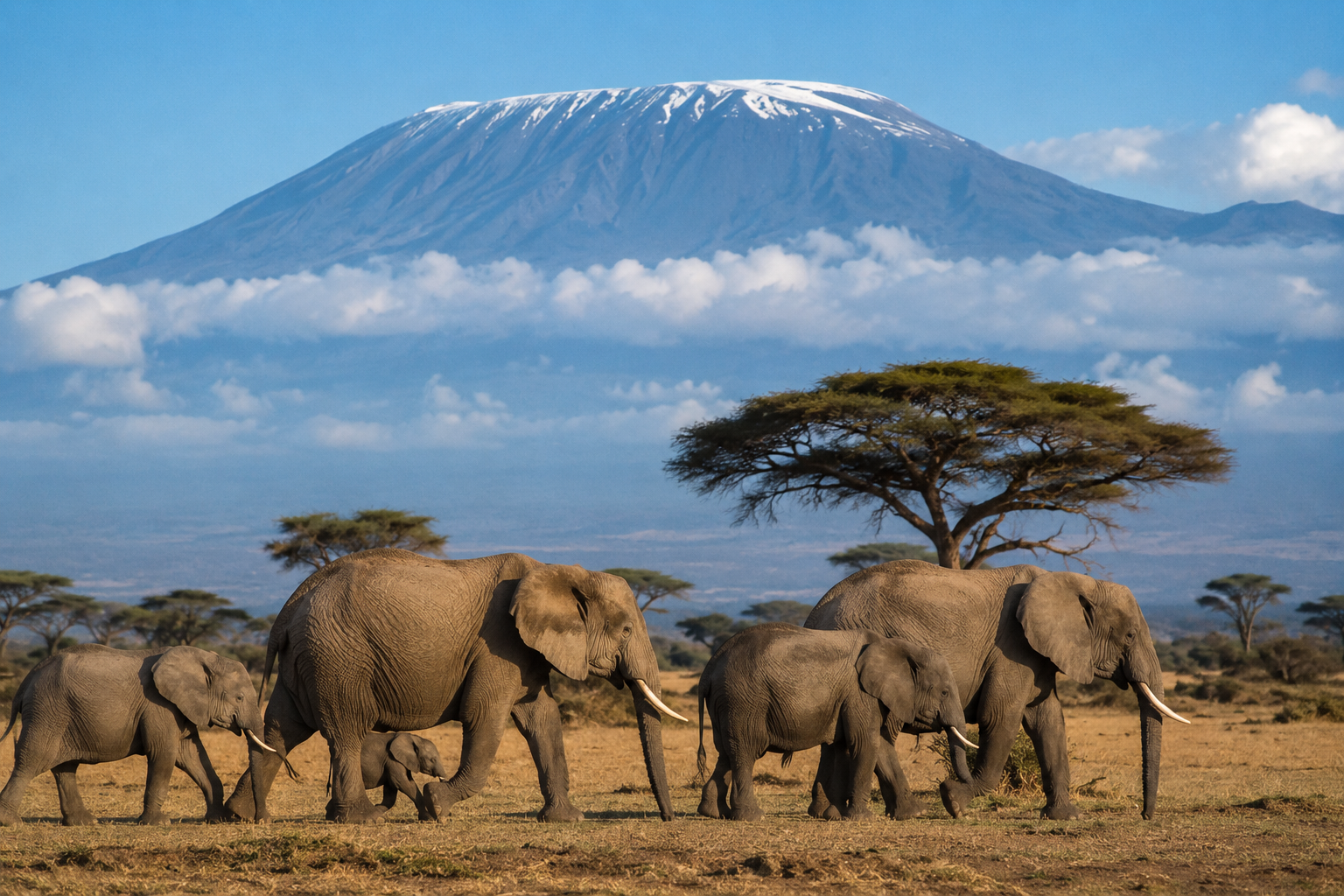 Safari destination near Kenya mission hubs &mdash; Amboseli National Park