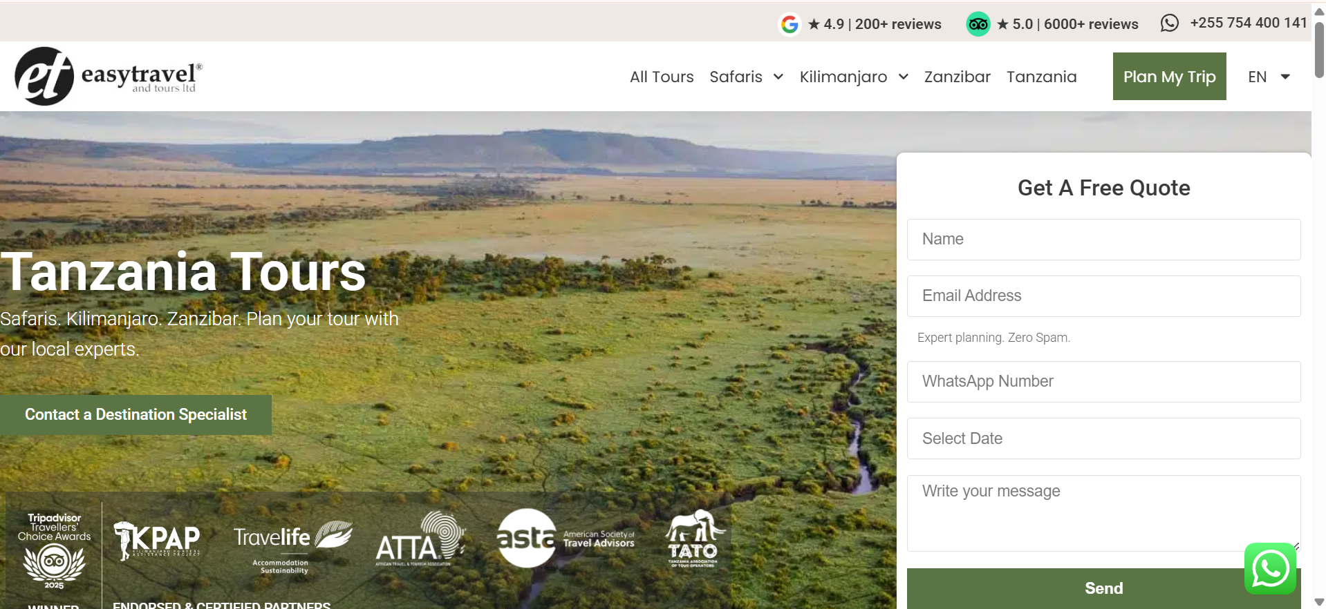 Best Safari Tour Operators in Tanzania: Top Companies to Know Before You Book