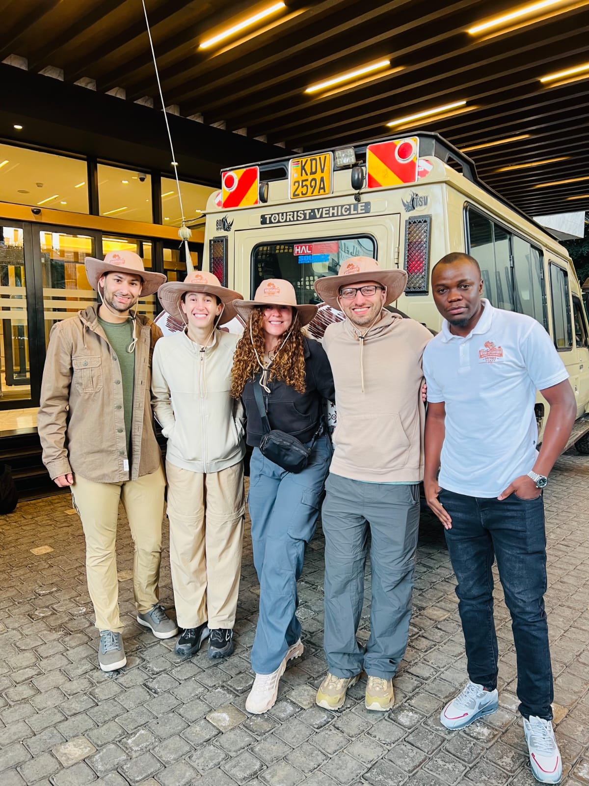A Beyond the Plains guide greets travelers in person before a Nairobi safari departure