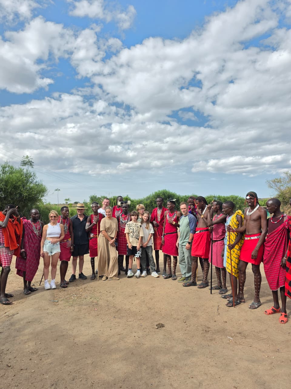 Safari travelers meet Maasai community during Kenya eTA-approved trip