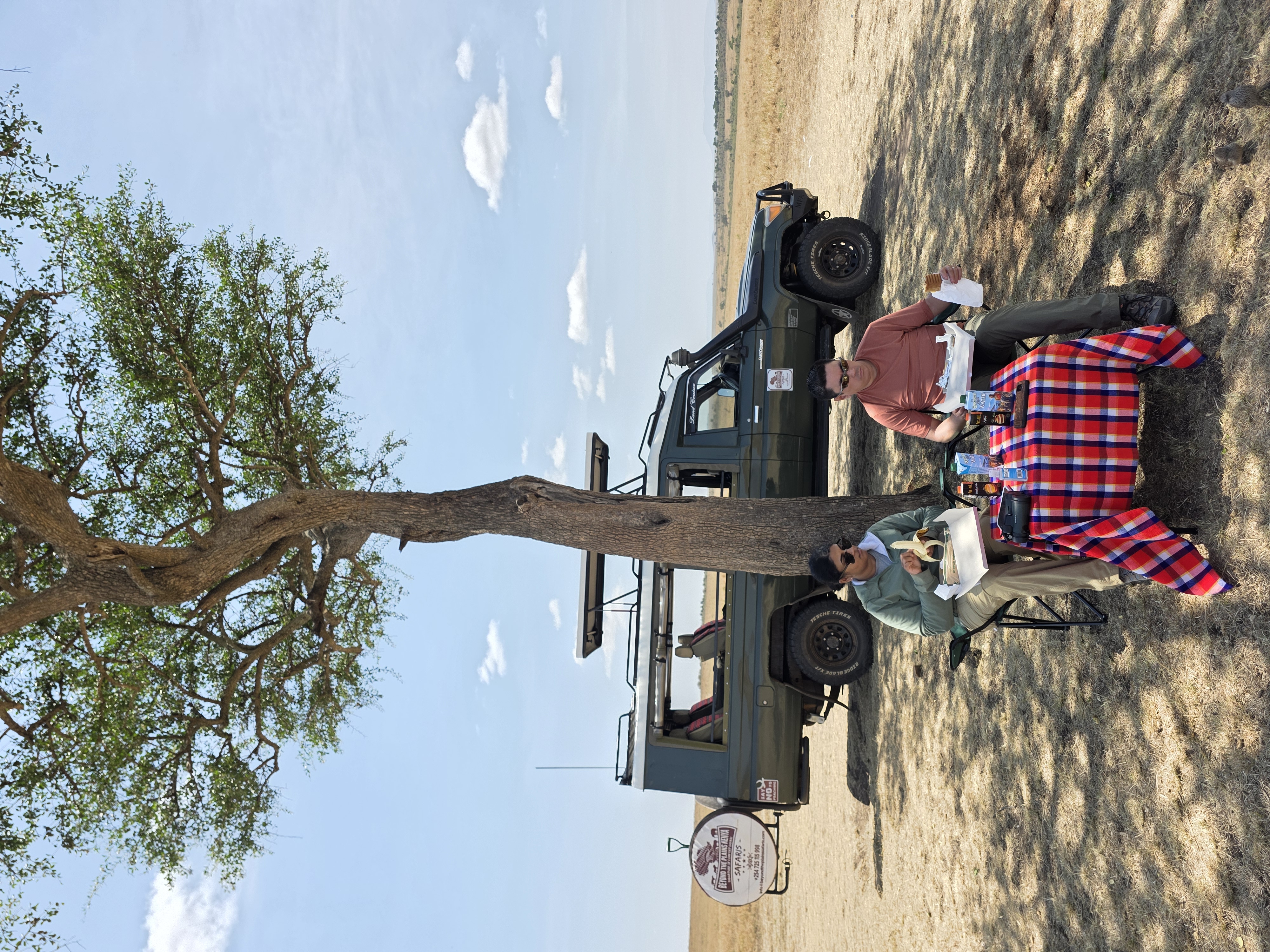 Private bush breakfast setup on a Beyond the Plains Kenya safari
